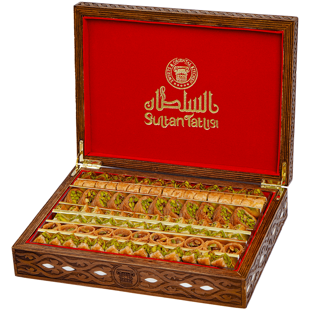 حلو عربي علبة موزاييك صغير 800 غ